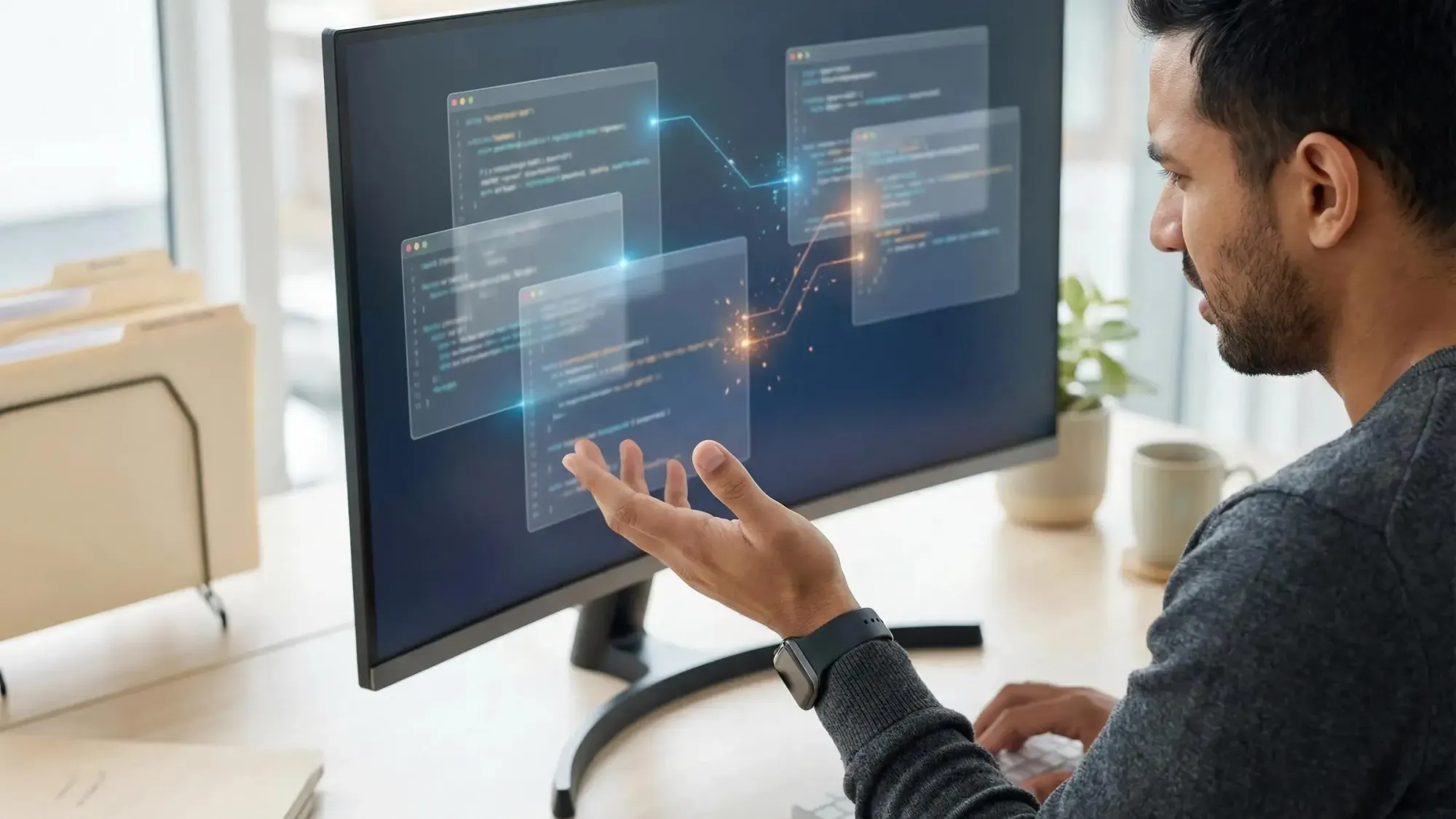 Claude code doesn't understand codebase concept due to lack of project context and code relations