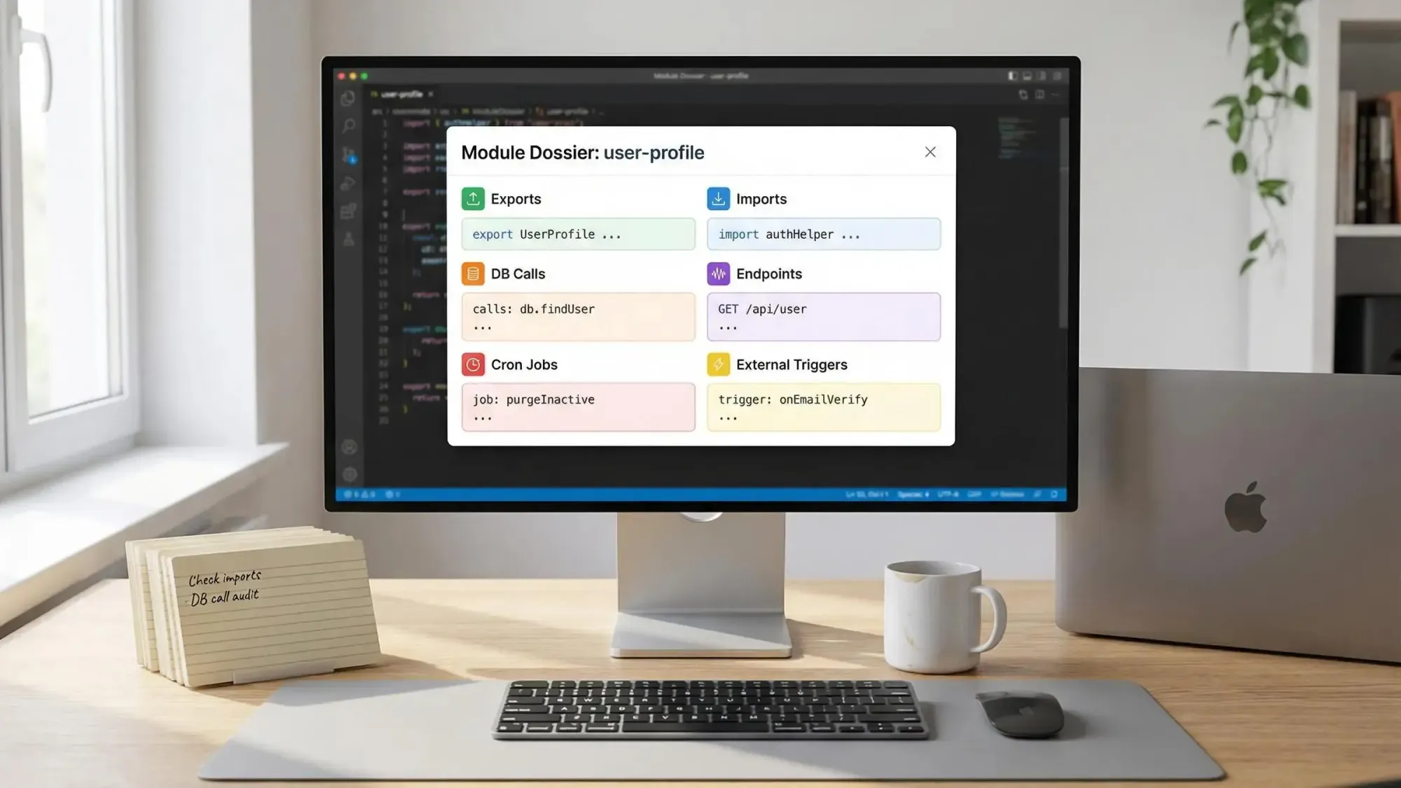 Codebase map for Claude code highlighting deep module profiles and targeted refactor areas