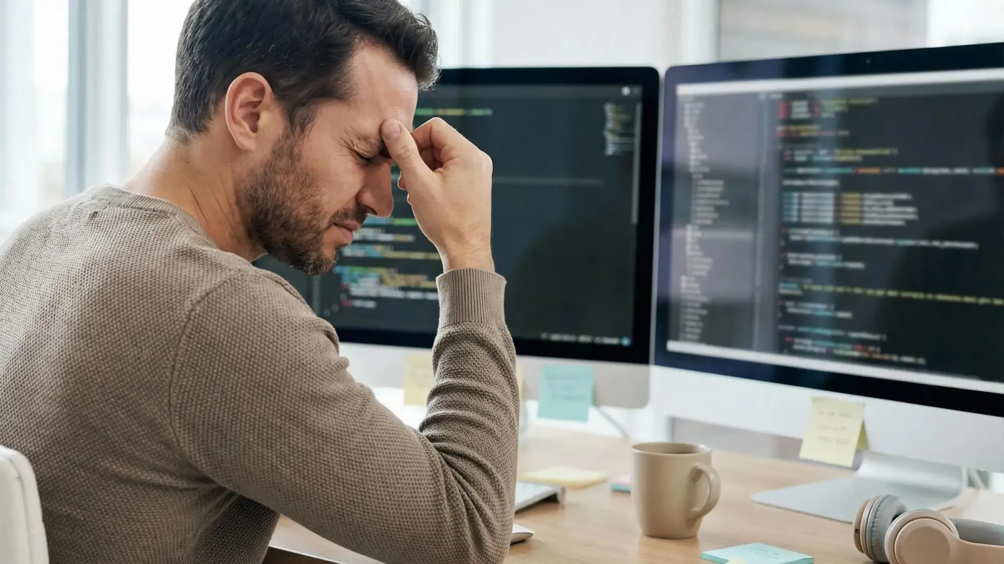 Diagram illustrating how an LLM doesn’t know my codebase structure, causing confusion in code analysis