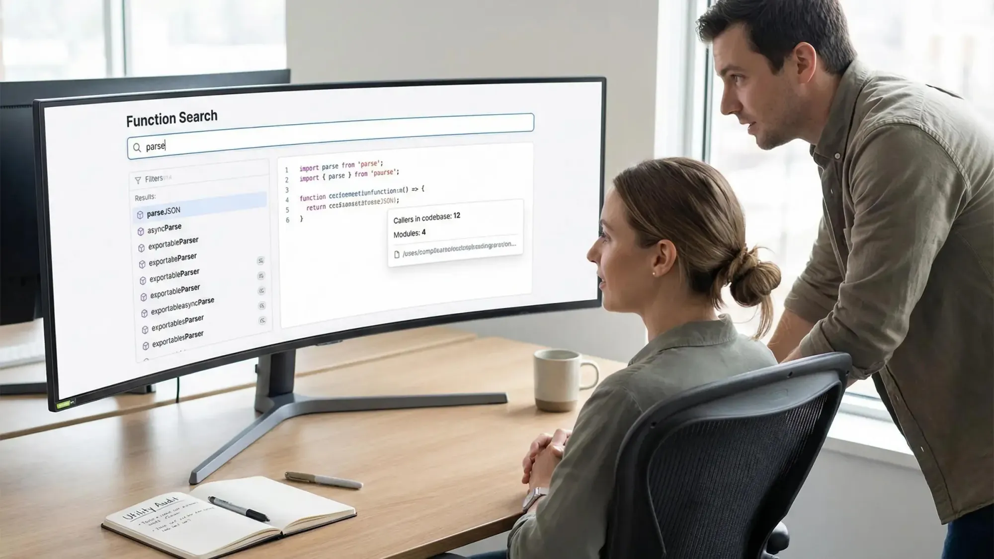 MCP server codebase intelligence enabling function search to avoid redundant utility creation