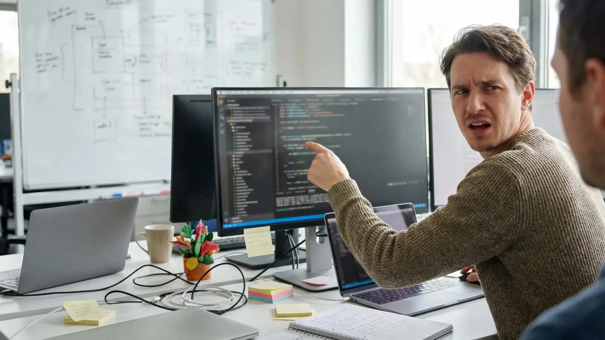 Diagram showing methods to stop AI from rewriting existing code in software development environments