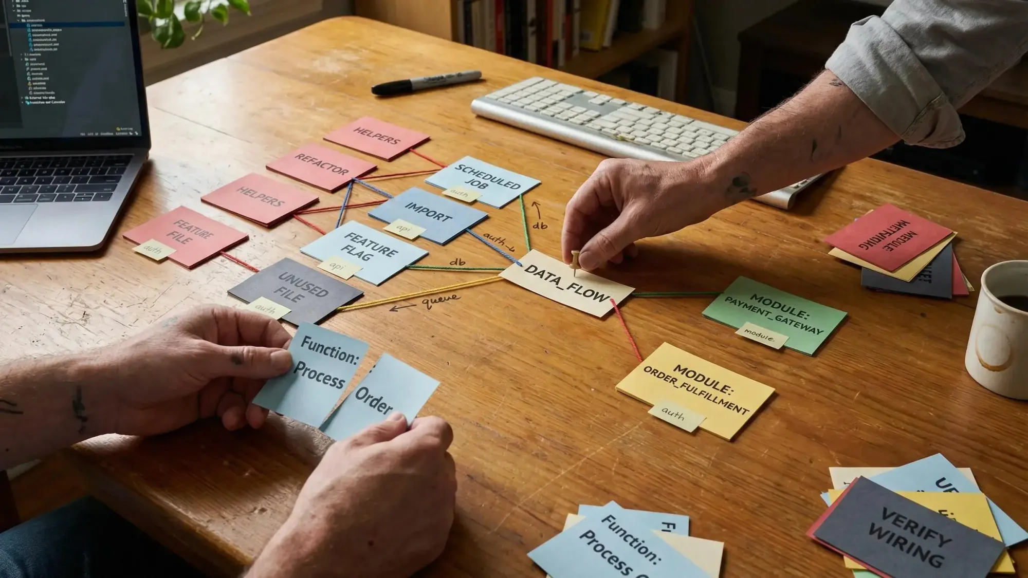 How to reduce AI coding mistakes: developer reviewing AI-generated code