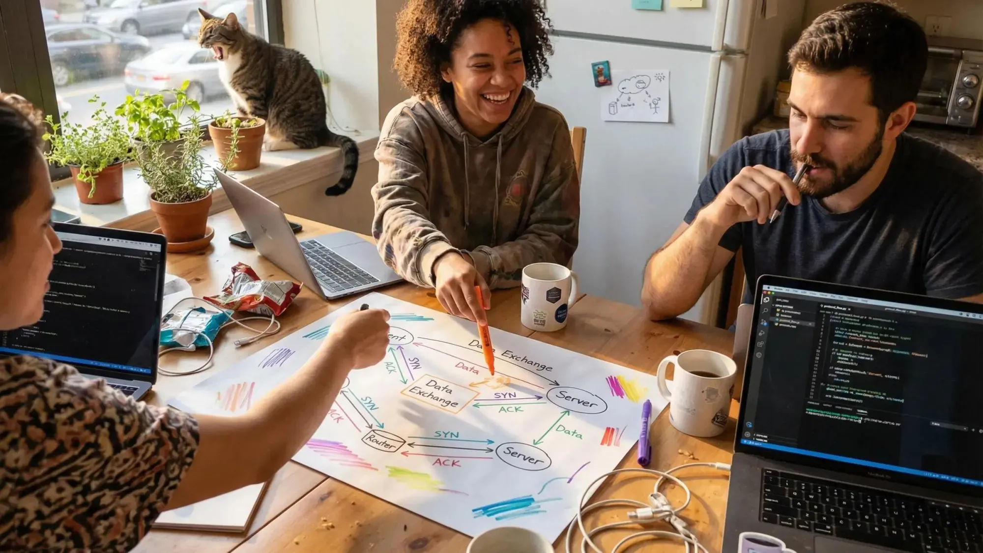Diagram explaining what is mcp model context protocol and its function in data communication systems
