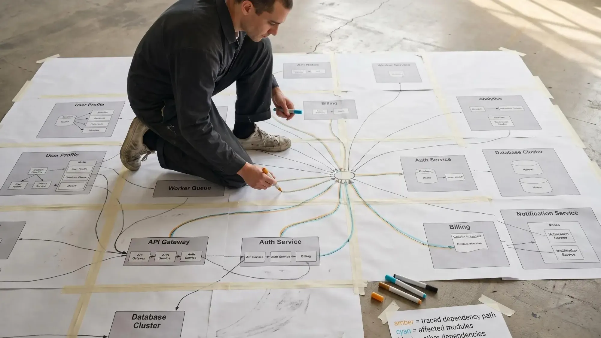 Codebase knowledge graph for software architecture powering AI assistants for developers