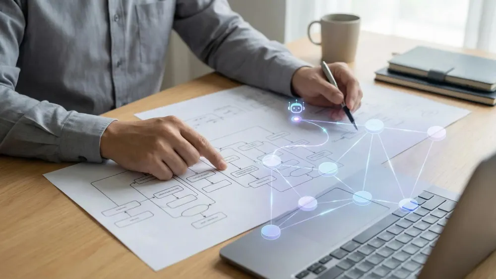 Diagram illustrating how to give AI full codebase context for smarter code analysis and suggestions