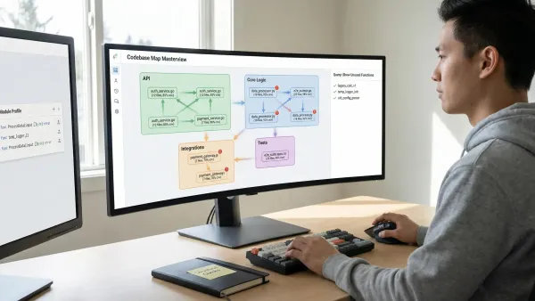 Codebase map for Claude code highlighting 16 advanced features for developers