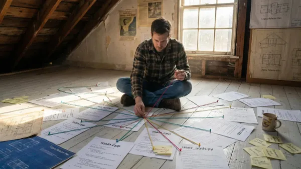 Dashboard of a code analysis tool for solo developers highlighting code quality metrics and insights